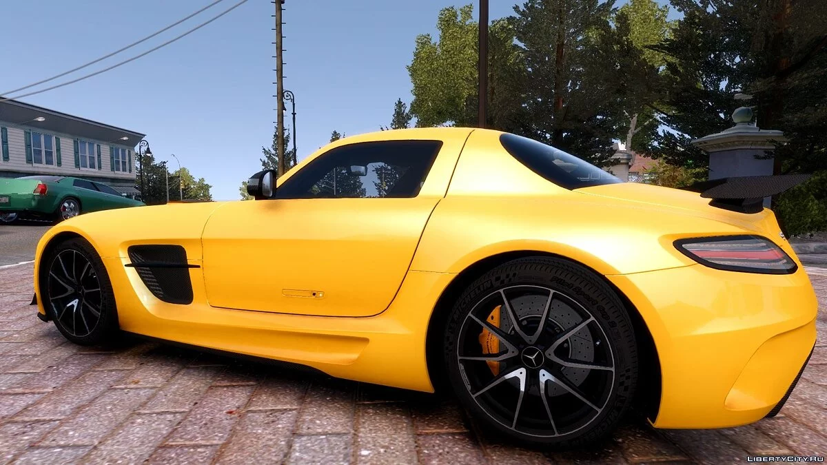 2014 Mercedes Benz SLS AMG Black Series / GTA 4