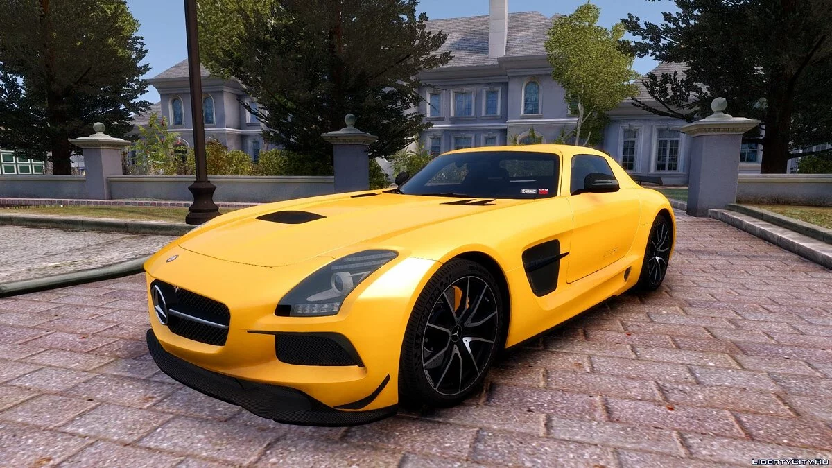 2014 Mercedes Benz SLS AMG Black Series / GTA 4