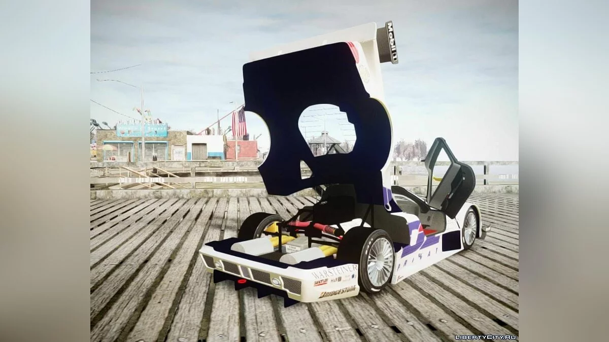 1998 Mercedes-Benz CLK LM [Sound & PJs] / GTA 4