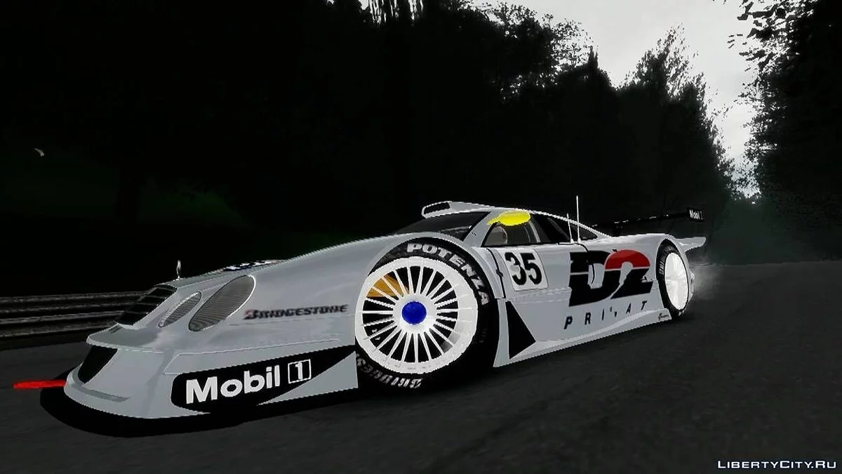 1998 Mercedes-Benz CLK LM [Sound & PJs] / GTA 4