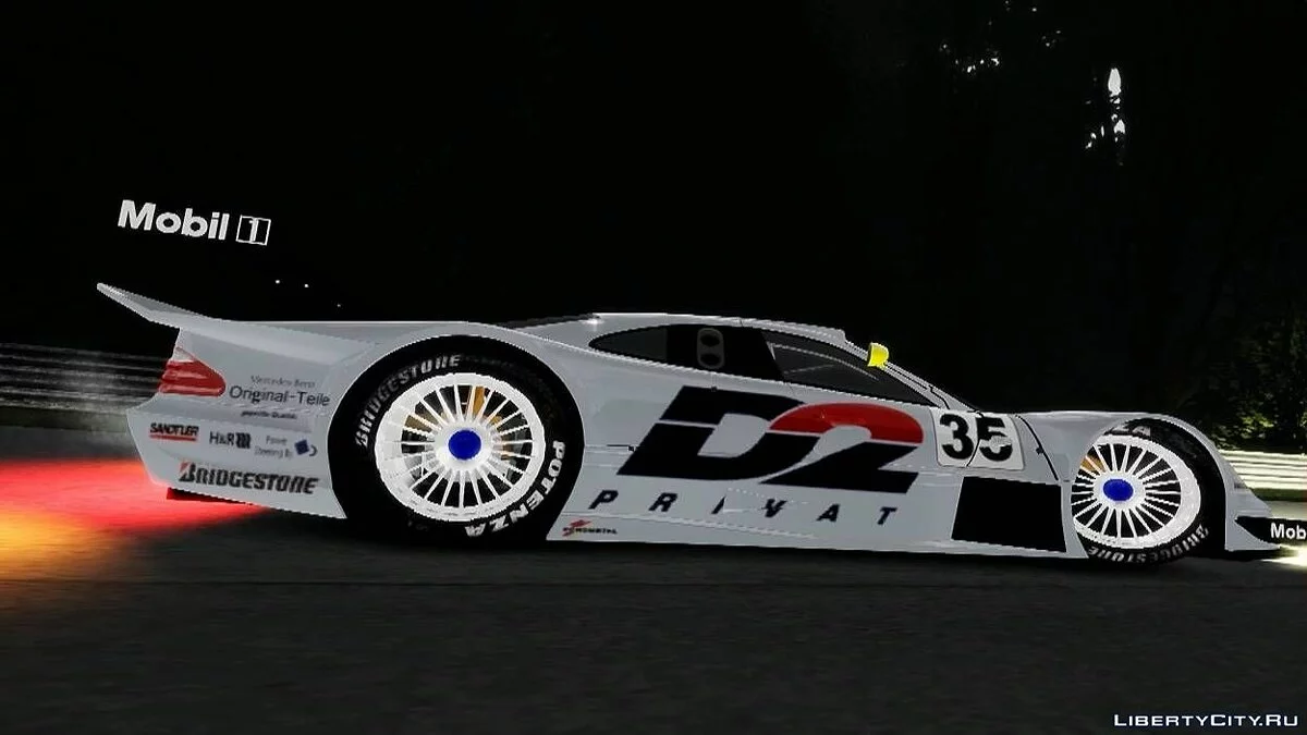 1998 Mercedes-Benz CLK LM [Sound & PJs] / GTA 4