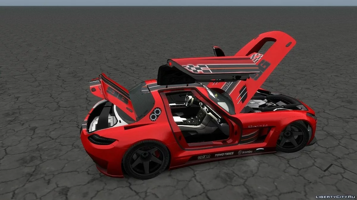 Mercedes-Benz SLS AMG GT-3 (Beta) / GTA 4