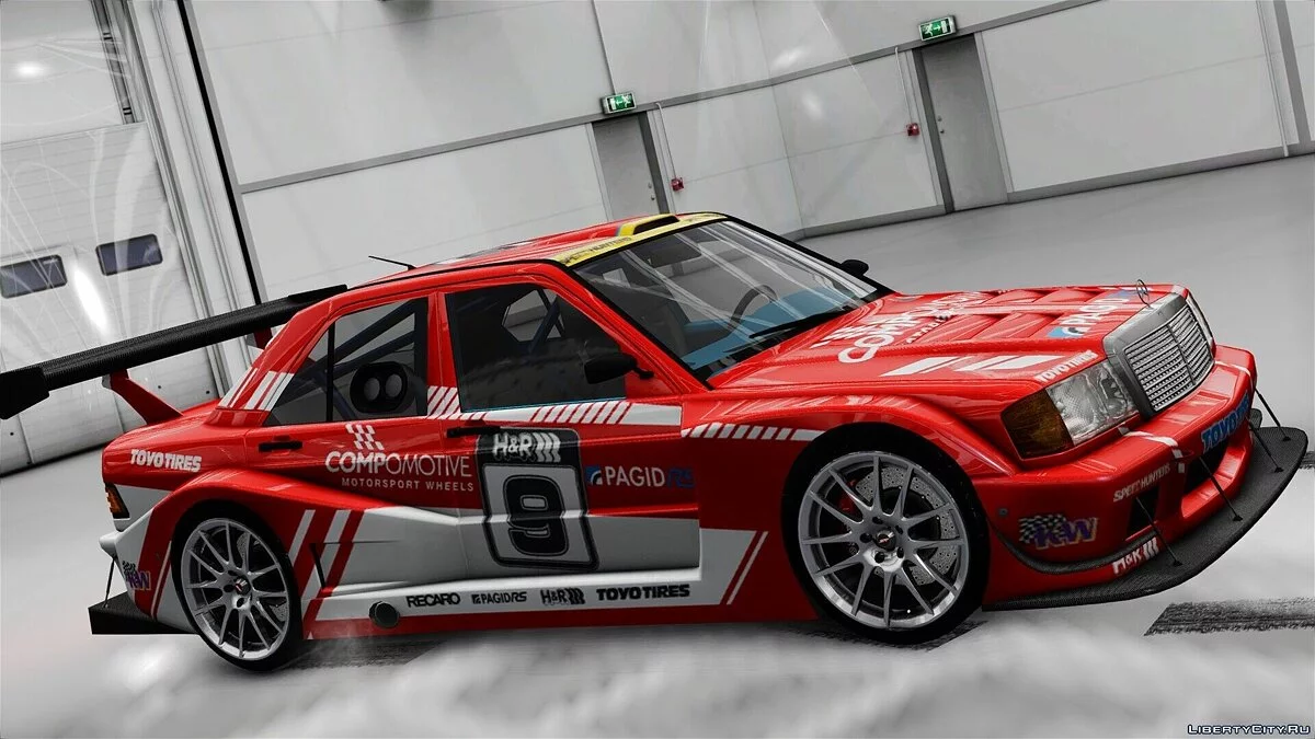 Mercedes Benz 190E Evo2 GT3 Кit / GTA 4