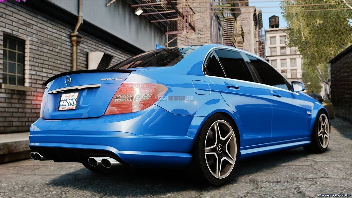 Mercedes-Benz C63 AMG 2010 / GTA 4