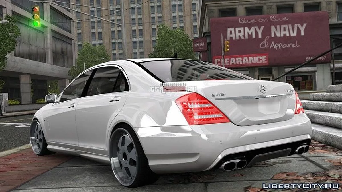 Mercedes-Benz S65 W221 AMG / GTA 4
