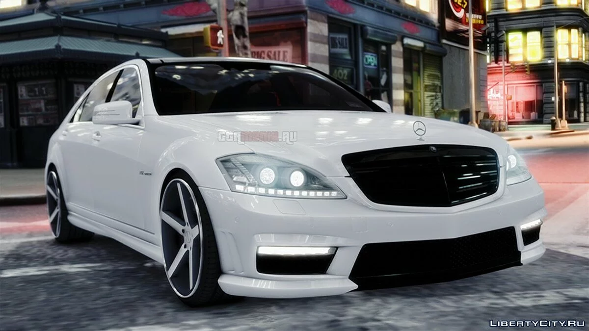Mercedes-Benz S65 W221 AMG / GTA 4