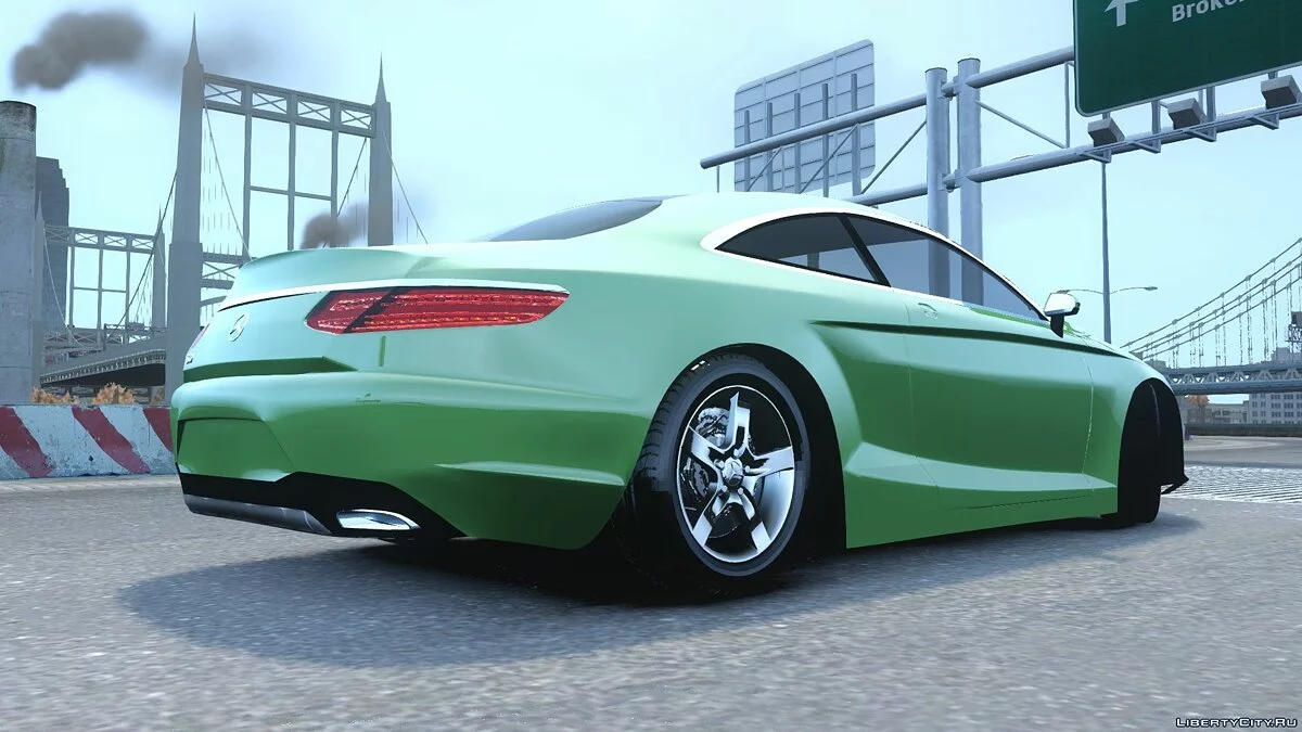 2015 Mercedes Benz S500 coupe / GTA 4