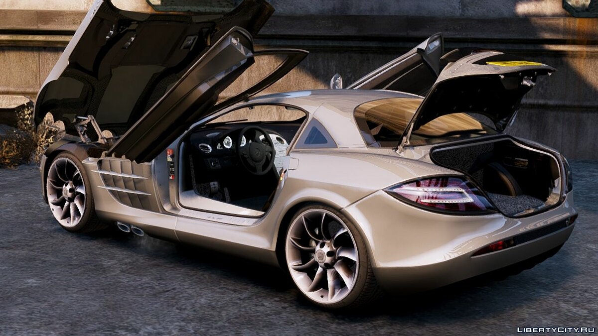 Mercedes Benz SLR MCLAREN мотор