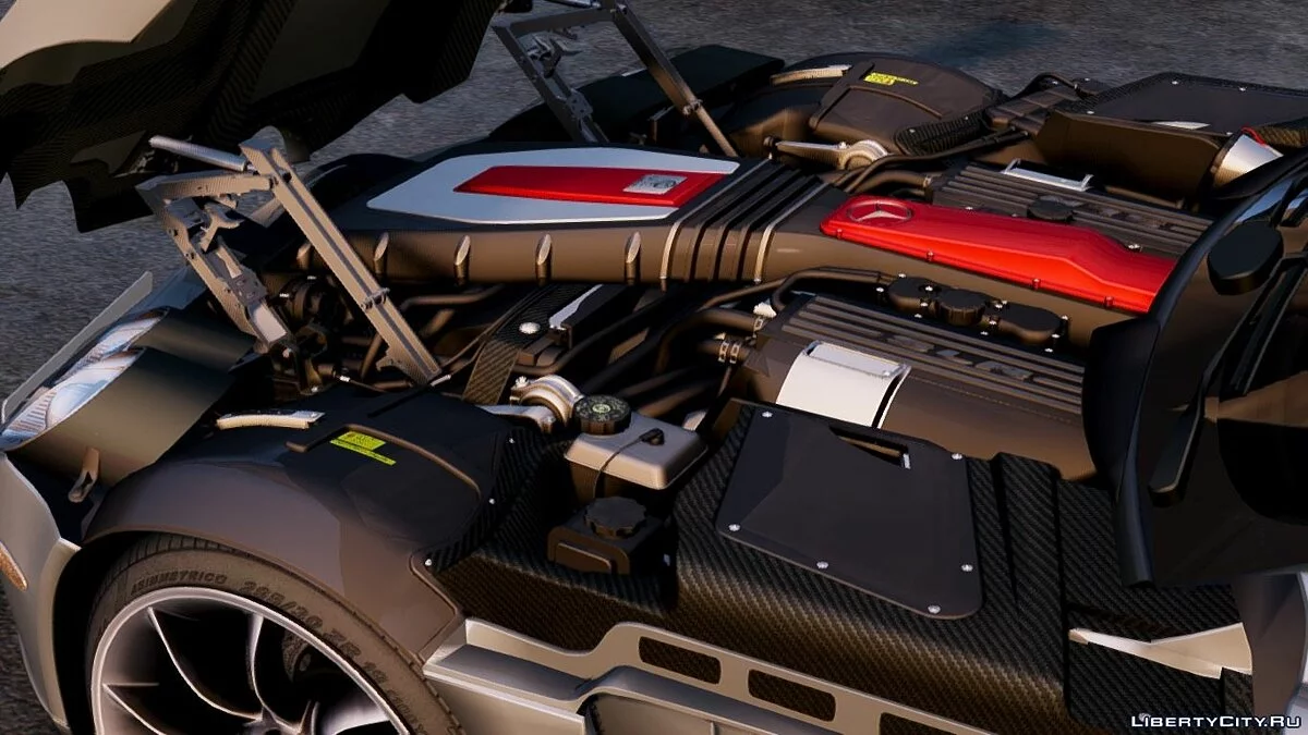 2005 Mercedes-Benz Mclaren SLR [EPM] / GTA 4