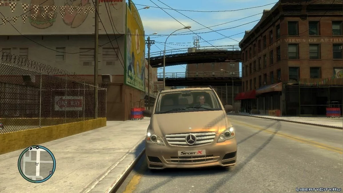 Mercedes Benz Vito Sport X / GTA 4