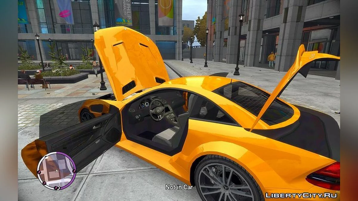 Mercedes Benz AMG SL65 Black Series / GTA 4