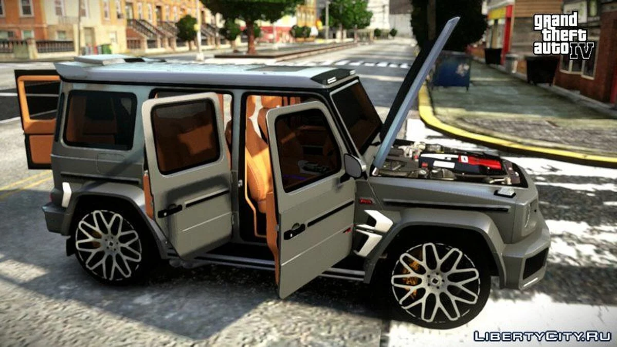 Mercedes Benz G63 Brabus G800 / GTA 4