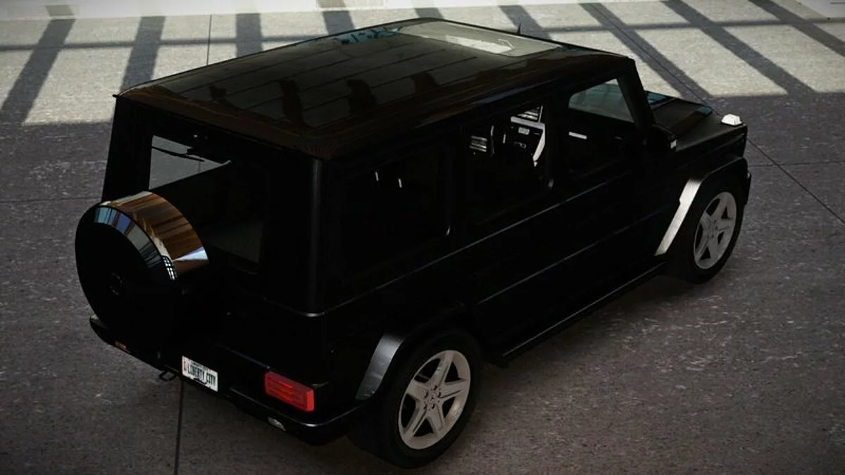 Mercedes-Benz G500 Moving Steering Wheel / GTA 4