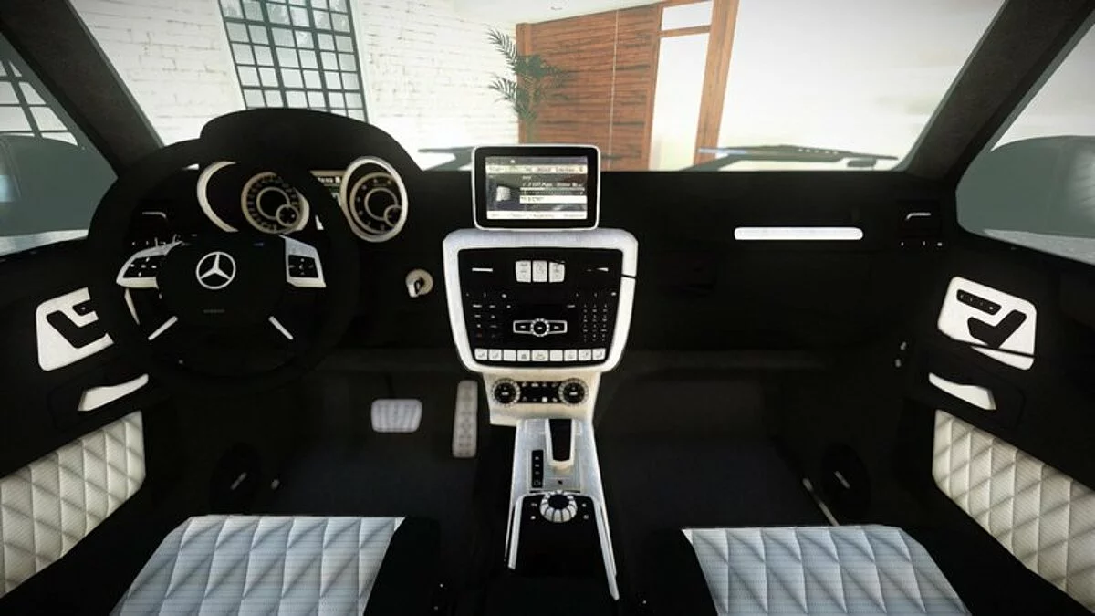 Mercedes-Benz G500 Moving Steering Wheel / GTA 4