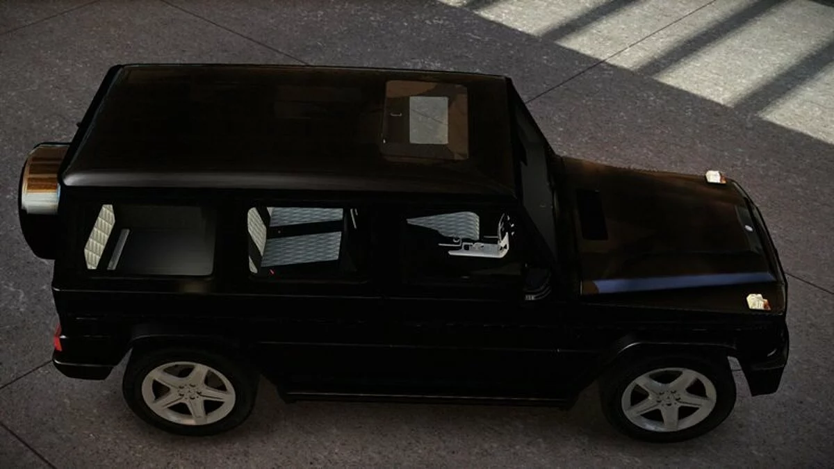 Mercedes-Benz G500 Moving Steering Wheel / GTA 4