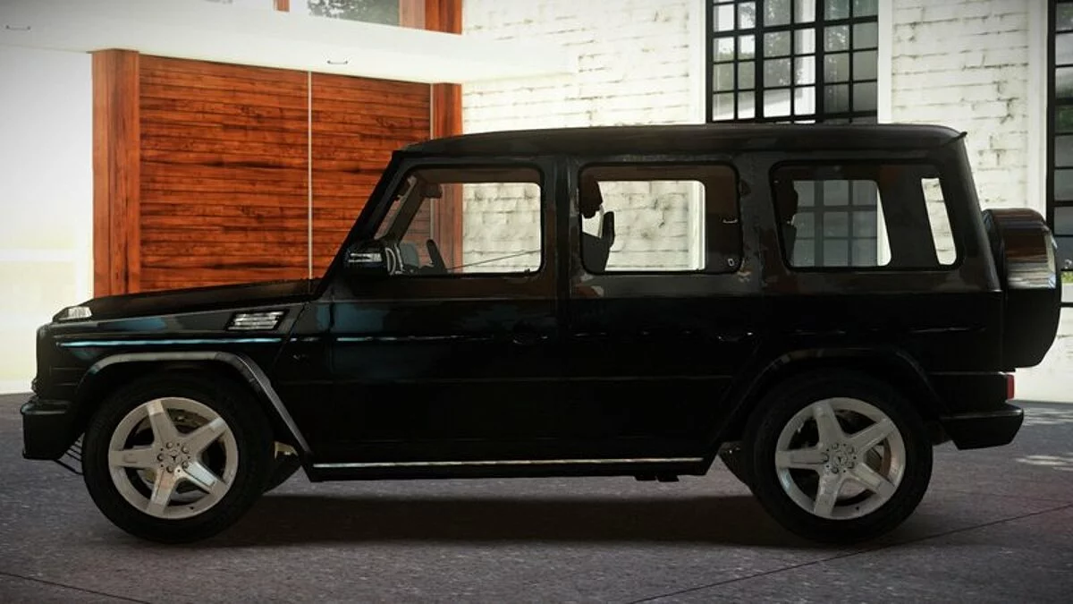 Mercedes-Benz G500 Moving Steering Wheel / GTA 4