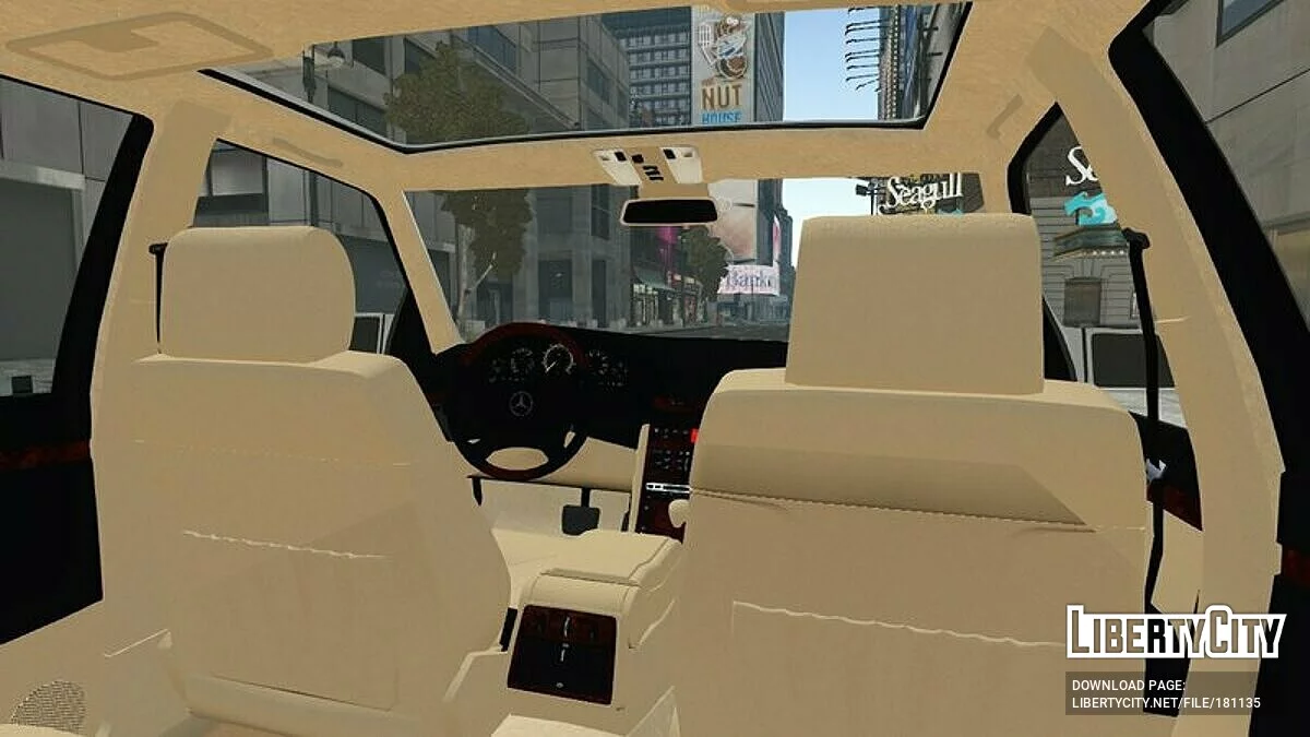 Mercedes-Benz Brabus 7.3S W140 / GTA 4