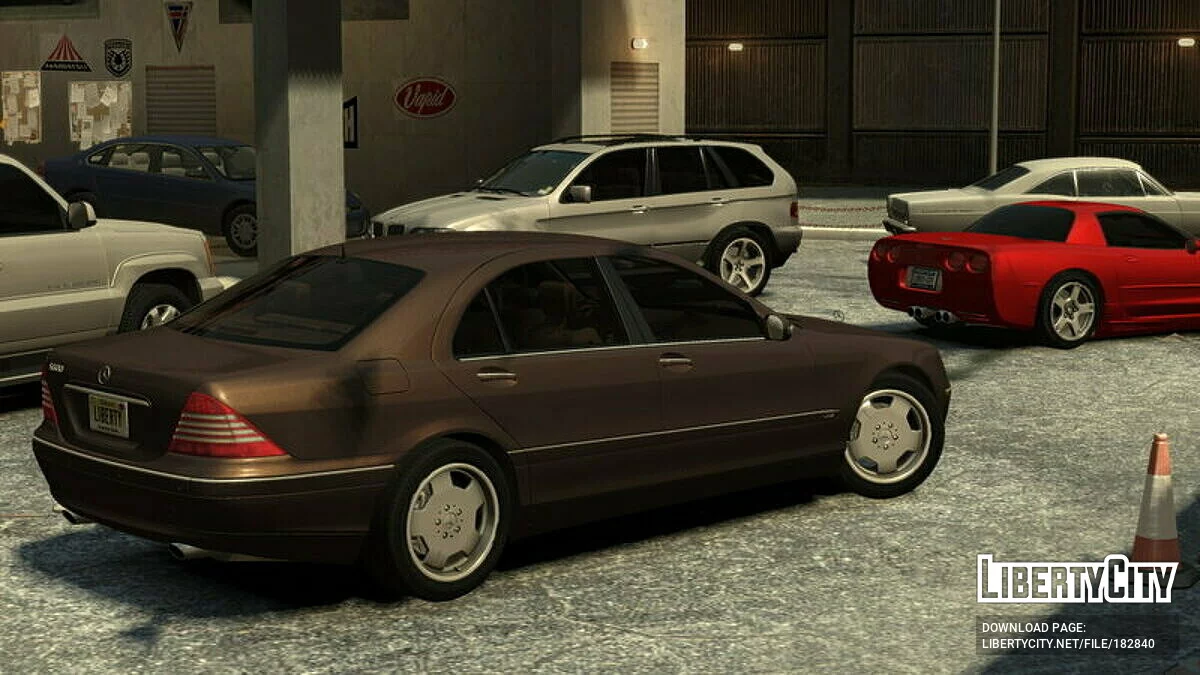 Mercedes-Benz S600/S65 AMG (W220) '04/'06 / GTA 4