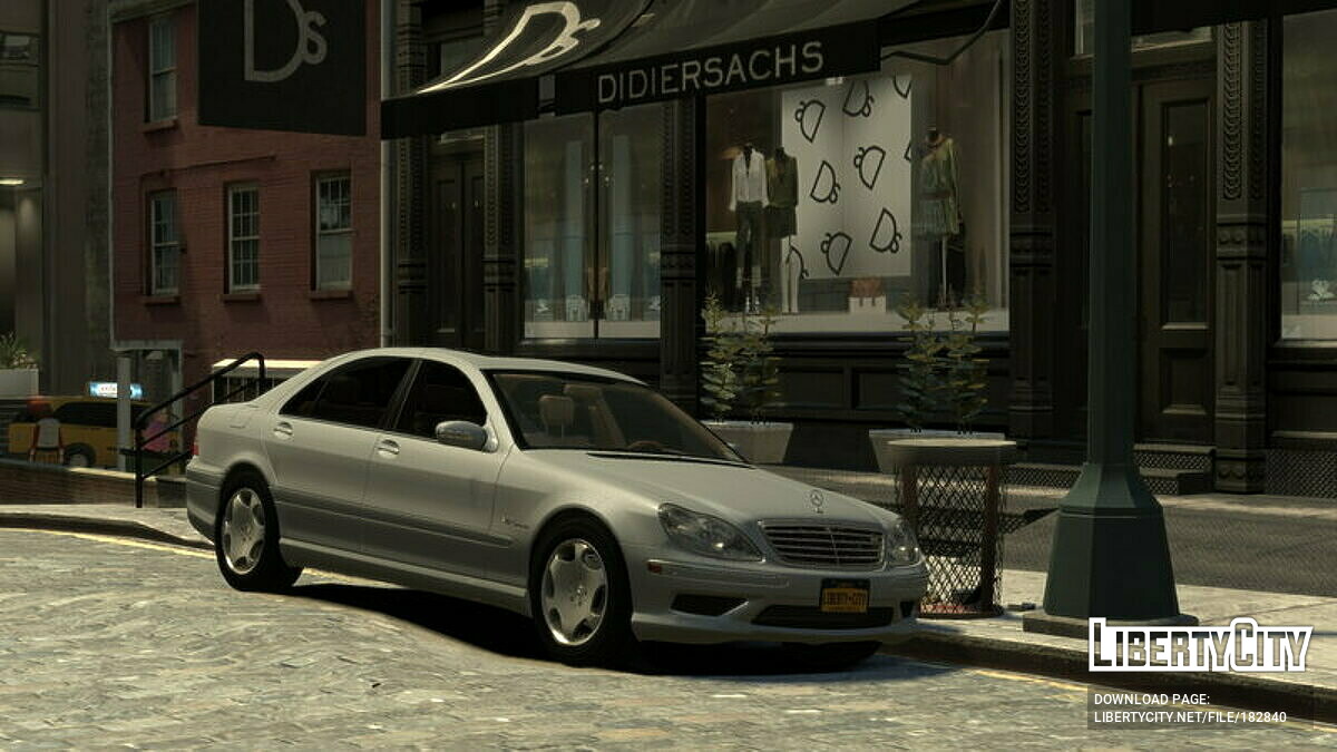 Mercedes-Benz S600/S65 AMG (W220) '04/'06 для GTA 4 - Картинка #2