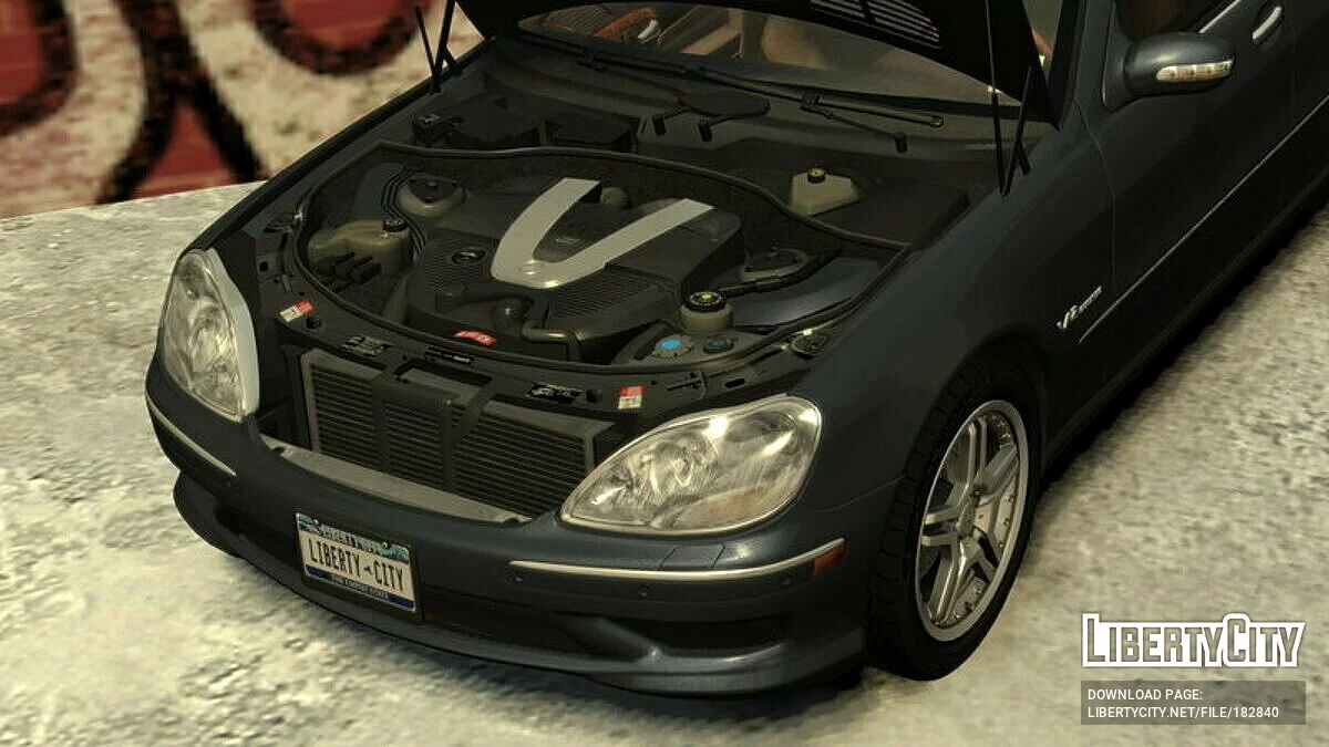 Mercedes-Benz S600/S65 AMG (W220) '04/'06 / GTA 4