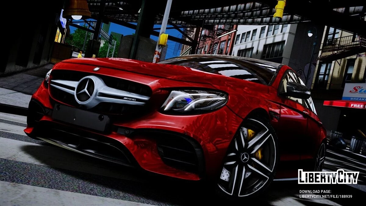 Mercedes-Benz E63s w213 AMG / GTA 4