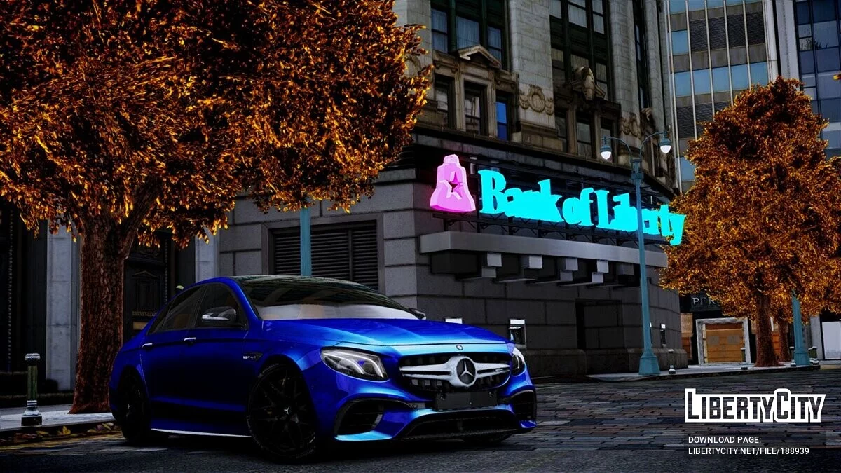 Mercedes-Benz E63s w213 AMG / GTA 4