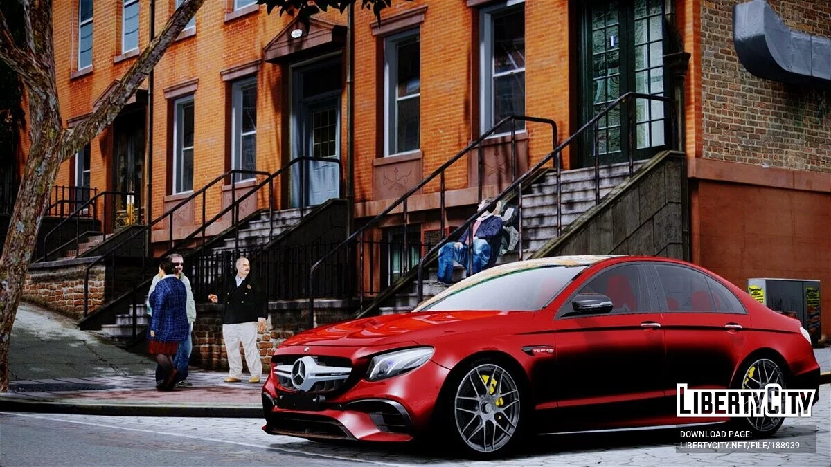 Mercedes-Benz E63s w213 AMG / GTA 4