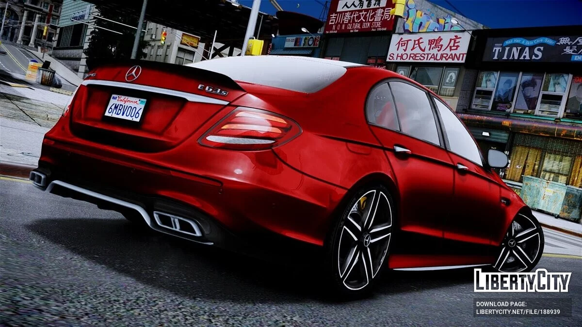 Mercedes-Benz E63s w213 AMG / GTA 4