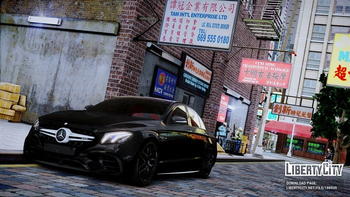 Mercedes-Benz E63s w213 AMG / GTA 4