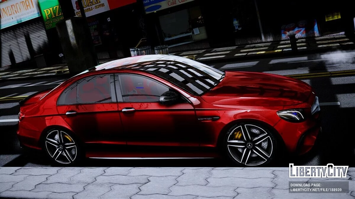 Mercedes-Benz E63s w213 AMG / GTA 4