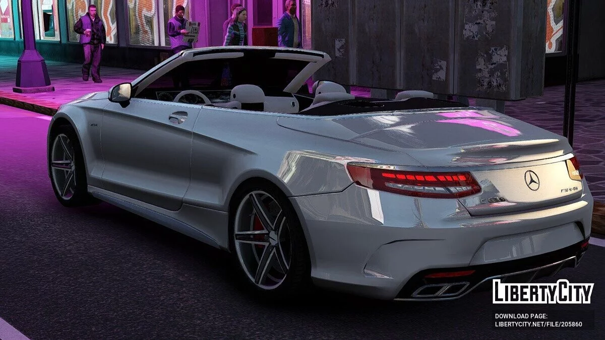 Mercedes-AMG C 63 S Кабриолет / GTA 4