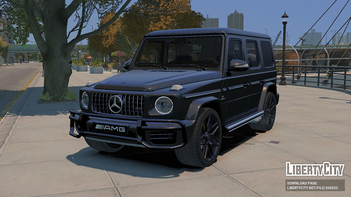 Скачать Mercedes-Benz G-Class 2019 для GTA 4