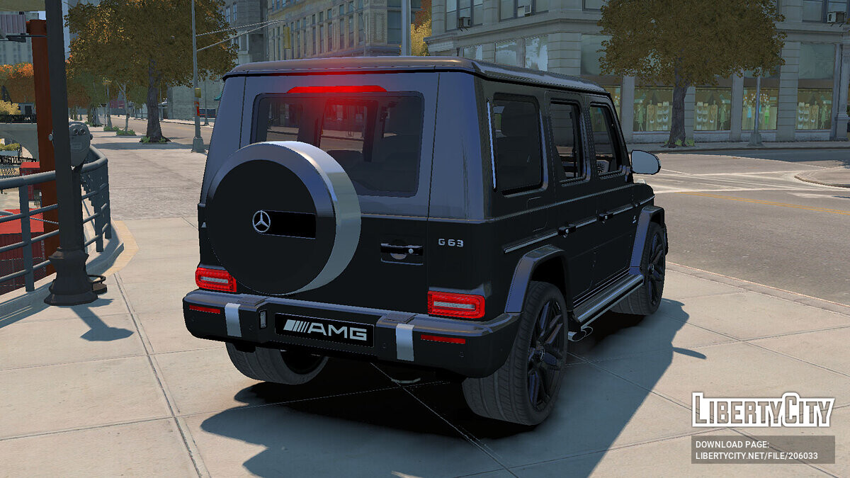 Скачать Mercedes-Benz G-Class 2019 для GTA 4