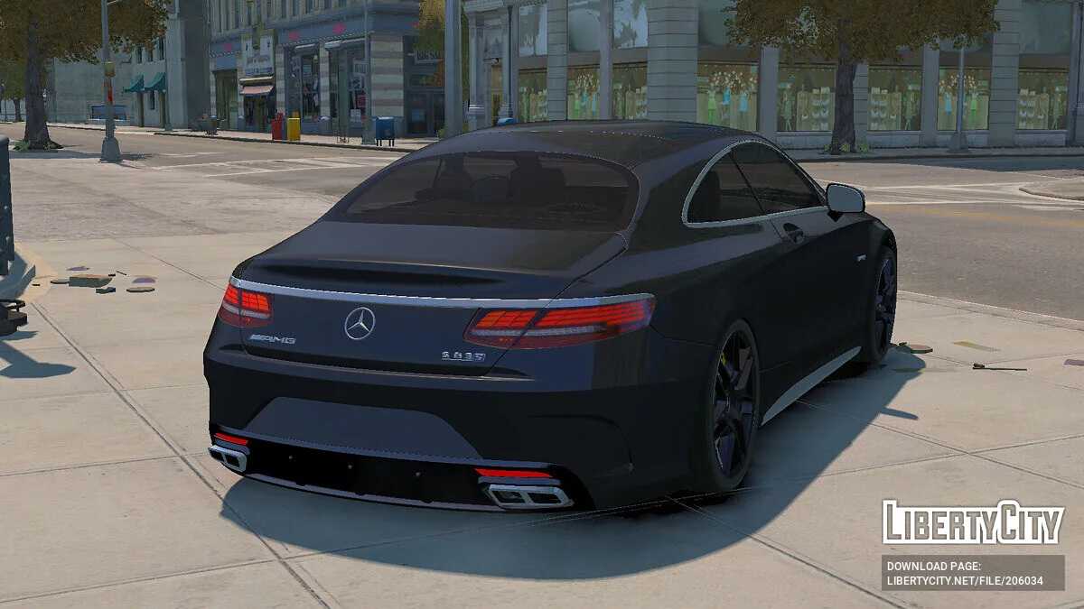 Mercedes-Benz S63 Coupe AMG / GTA 4