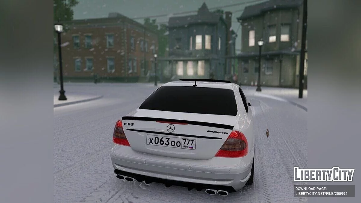 Mercedes-Benz w211 e63 AMG / GTA 4