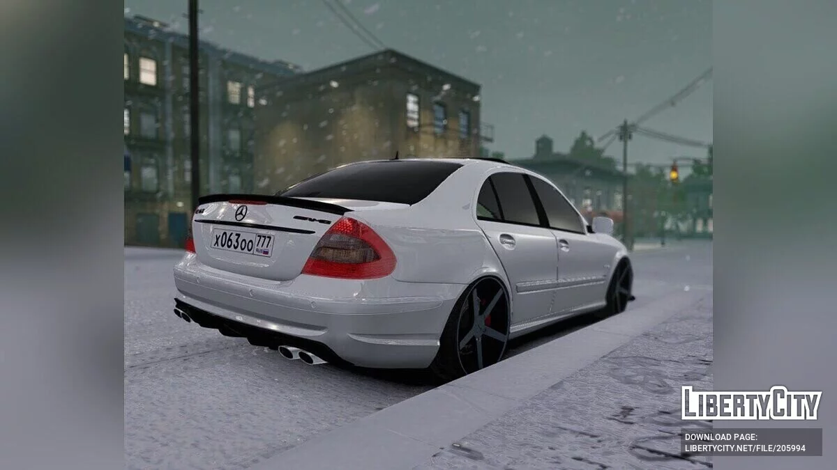 Mercedes-Benz w211 e63 AMG / GTA 4