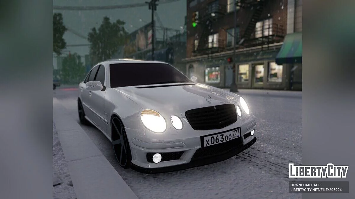 Mercedes-Benz w211 e63 AMG / GTA 4
