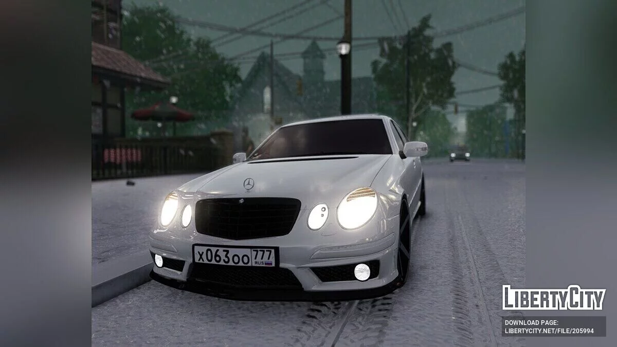 Mercedes-Benz w211 e63 AMG / GTA 4