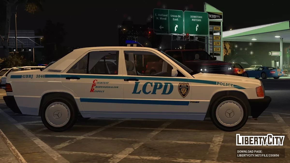Mercedes-Benz 190D LCPD / GTA 4