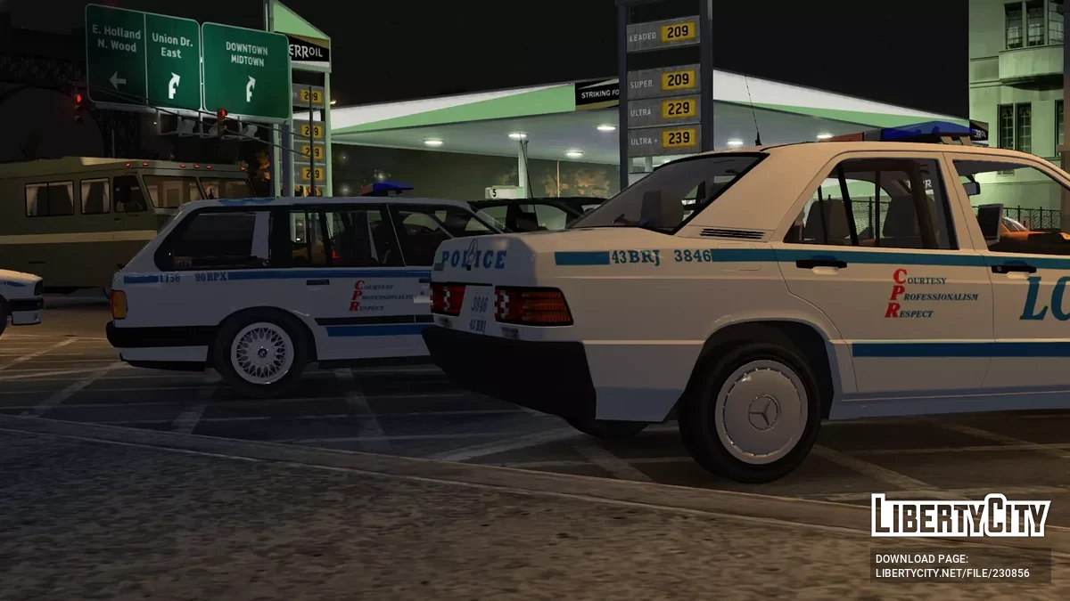 Mercedes-Benz 190D LCPD / GTA 4