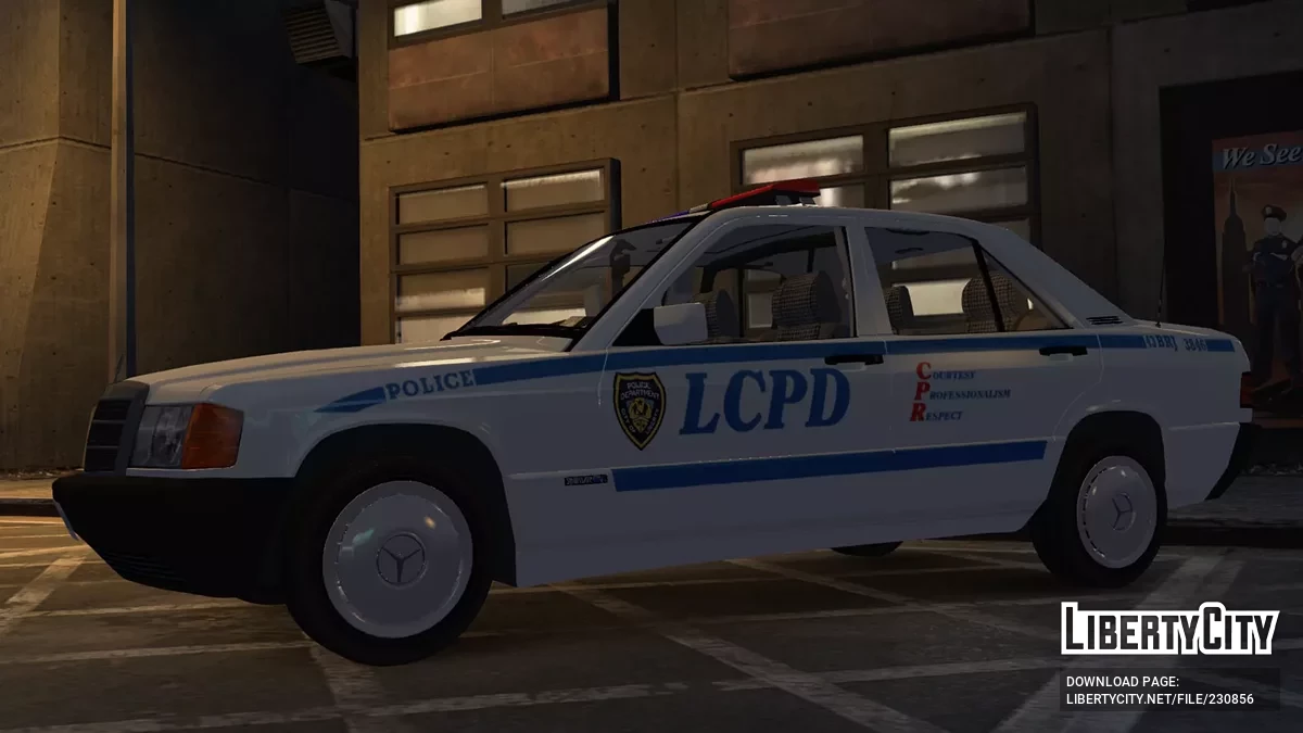 Mercedes-Benz 190D LCPD / GTA 4