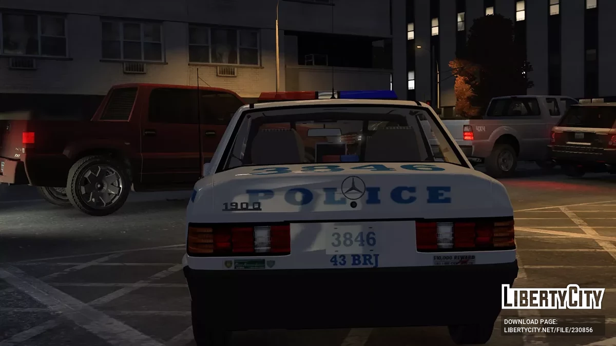 Mercedes-Benz 190D LCPD / GTA 4