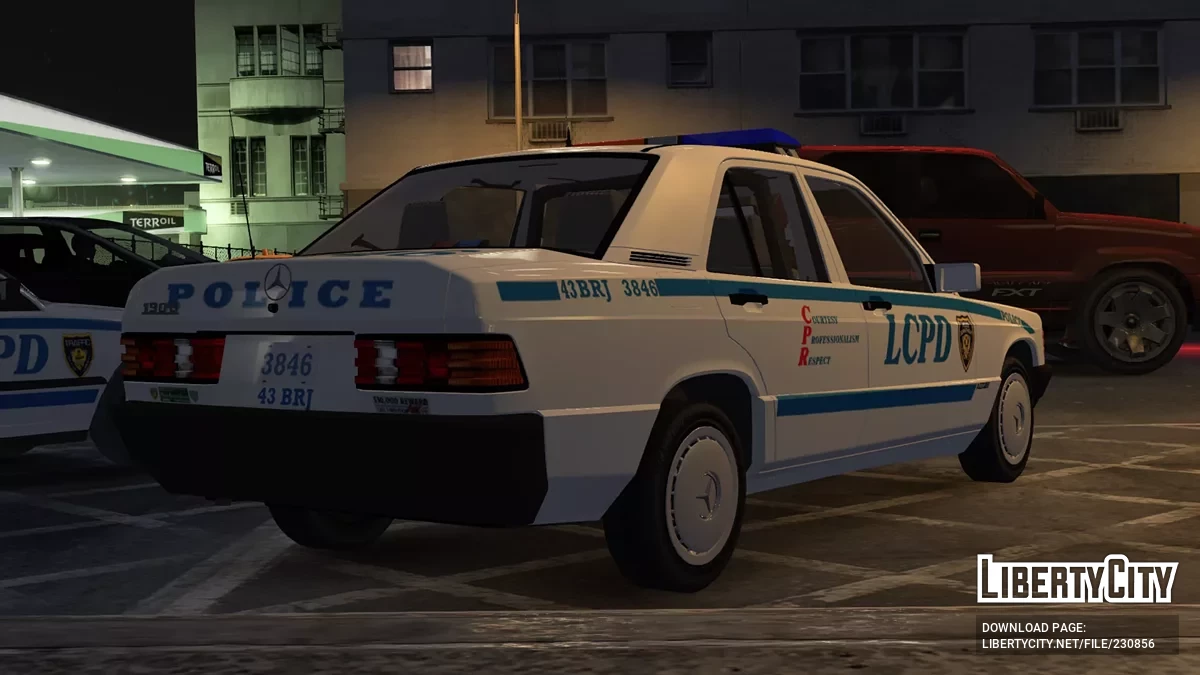 Mercedes-Benz 190D LCPD / GTA 4
