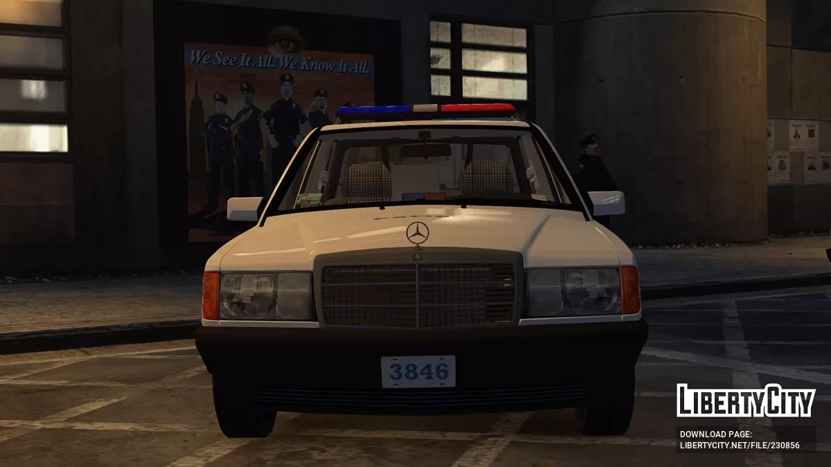 Mercedes-Benz 190D LCPD / GTA 4