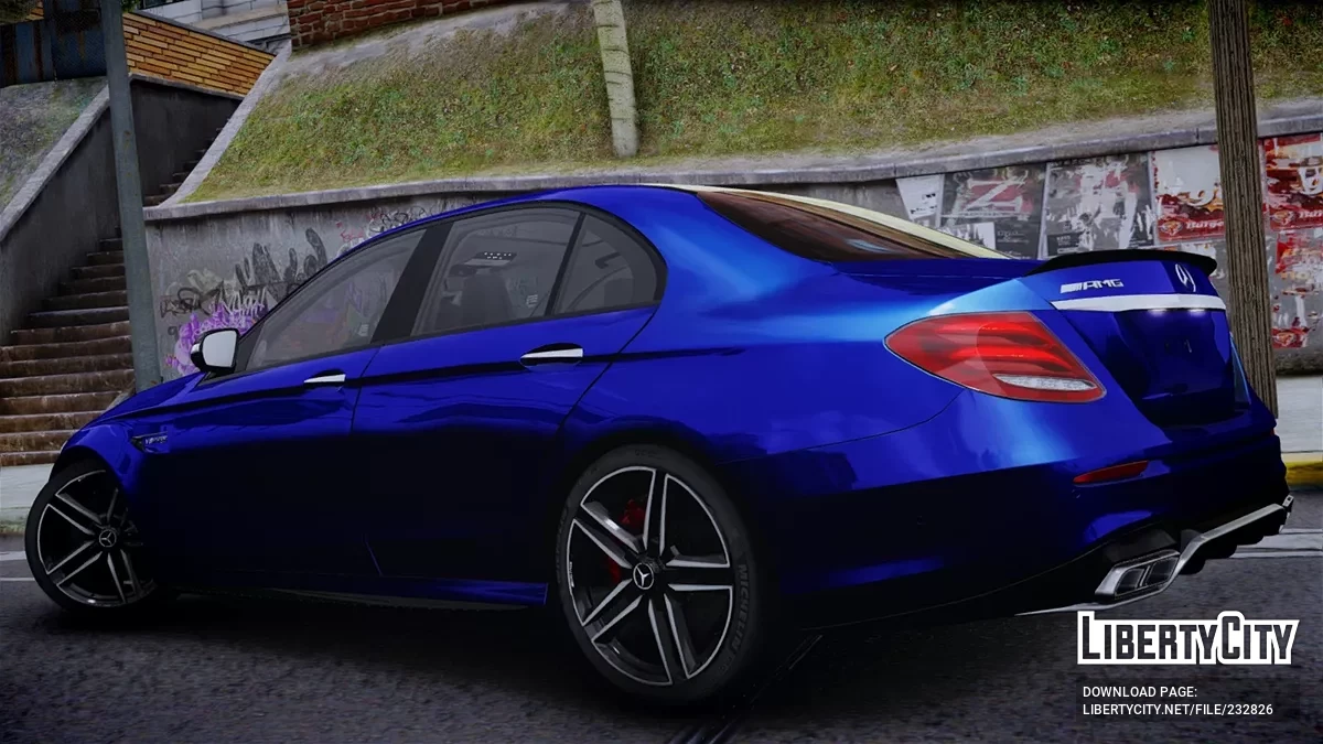 Mercedes-Benz E63s W213 AMG / GTA 4