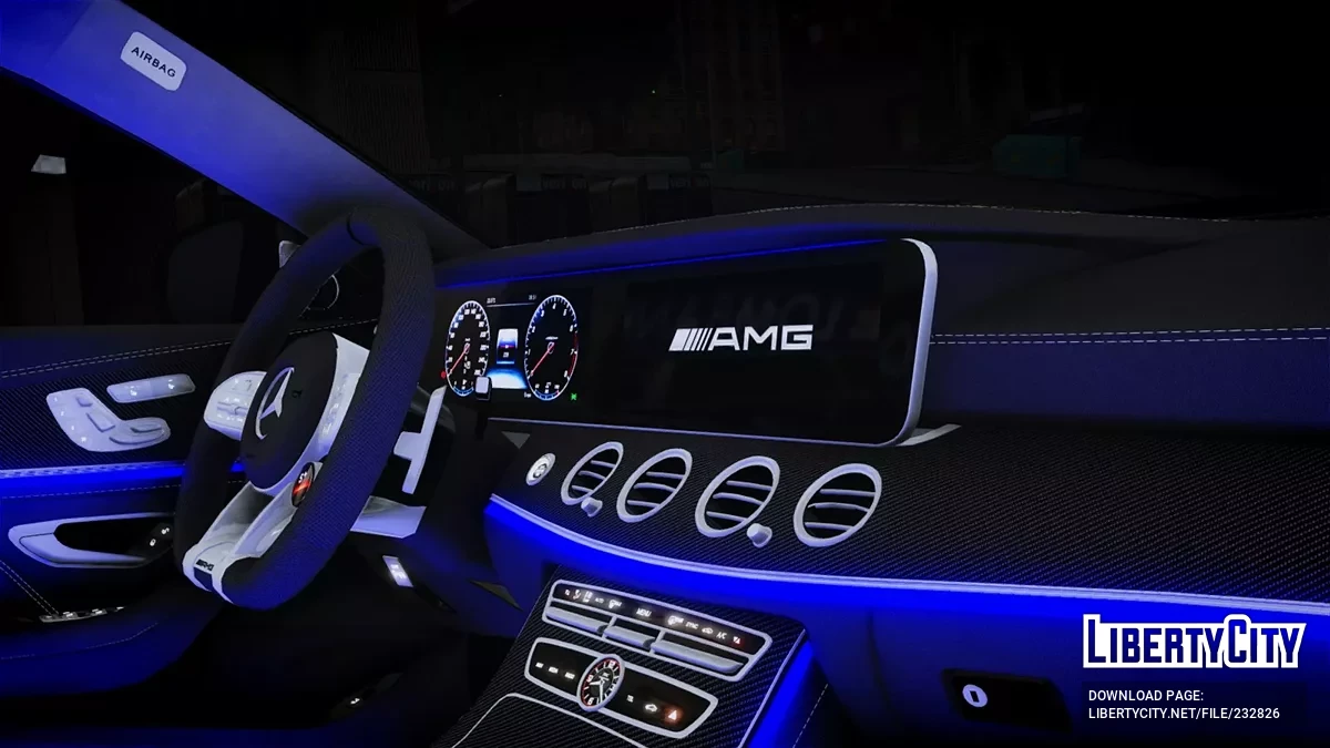 Mercedes-Benz E63s W213 AMG / GTA 4