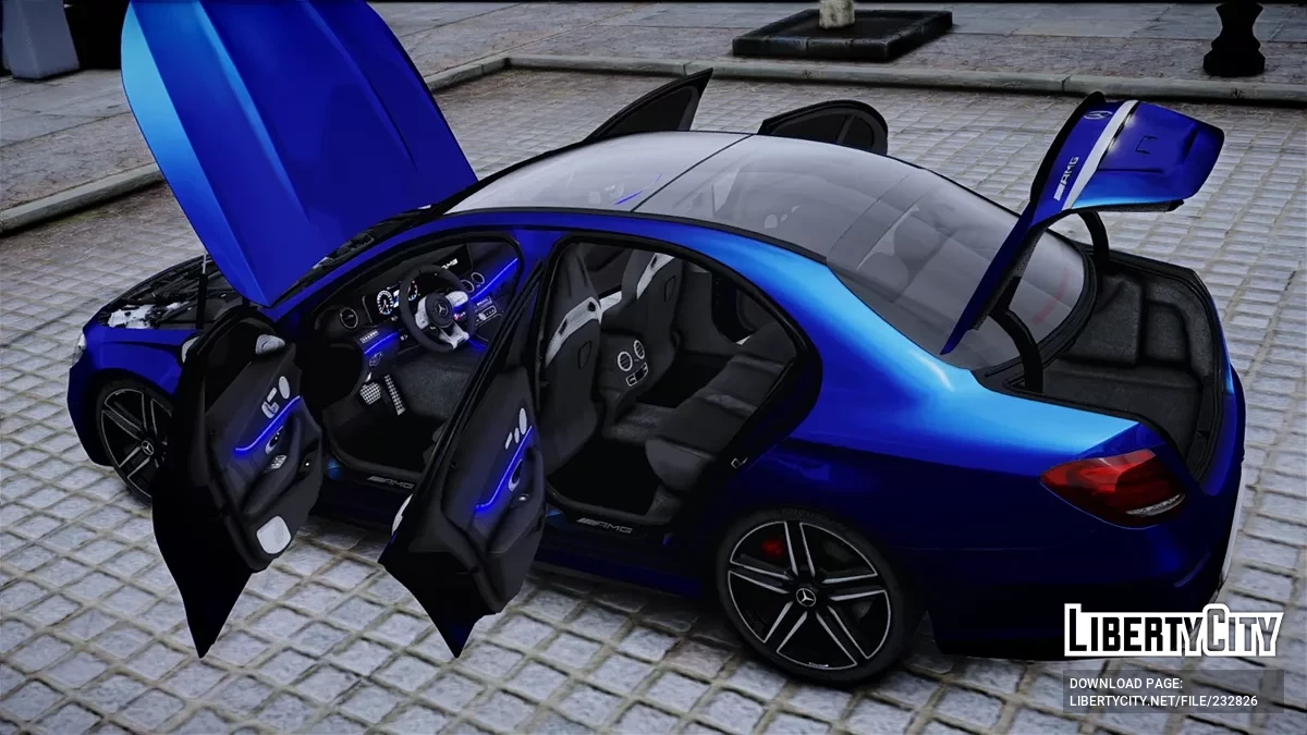 Mercedes-Benz E63s W213 AMG / GTA 4