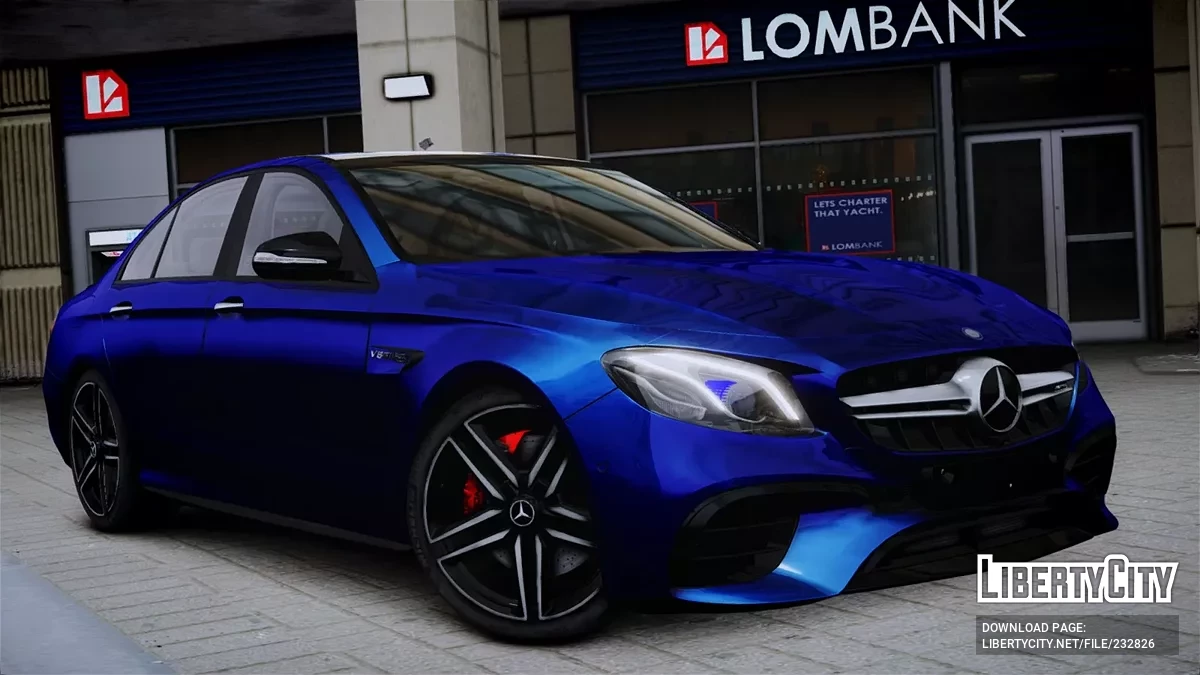 Mercedes-Benz E63s W213 AMG / GTA 4