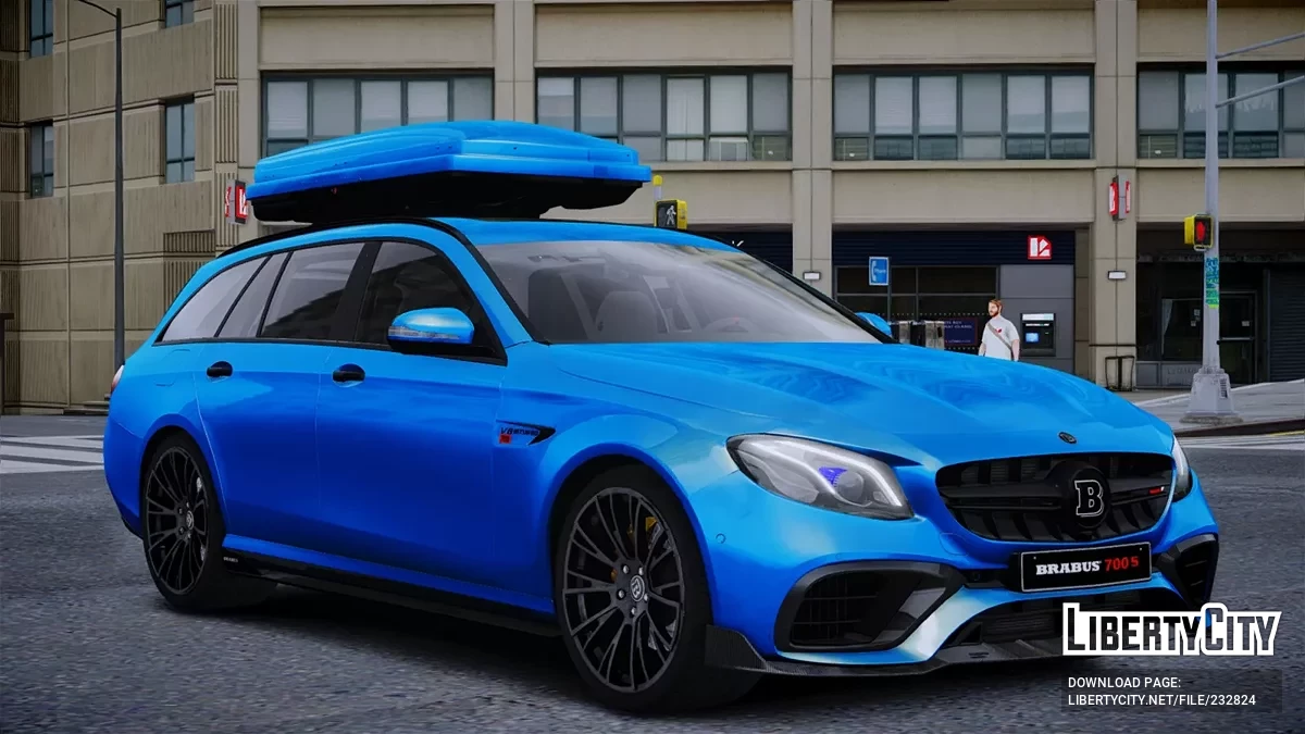 Mercedes E63s Wagon BRABUS / GTA 4