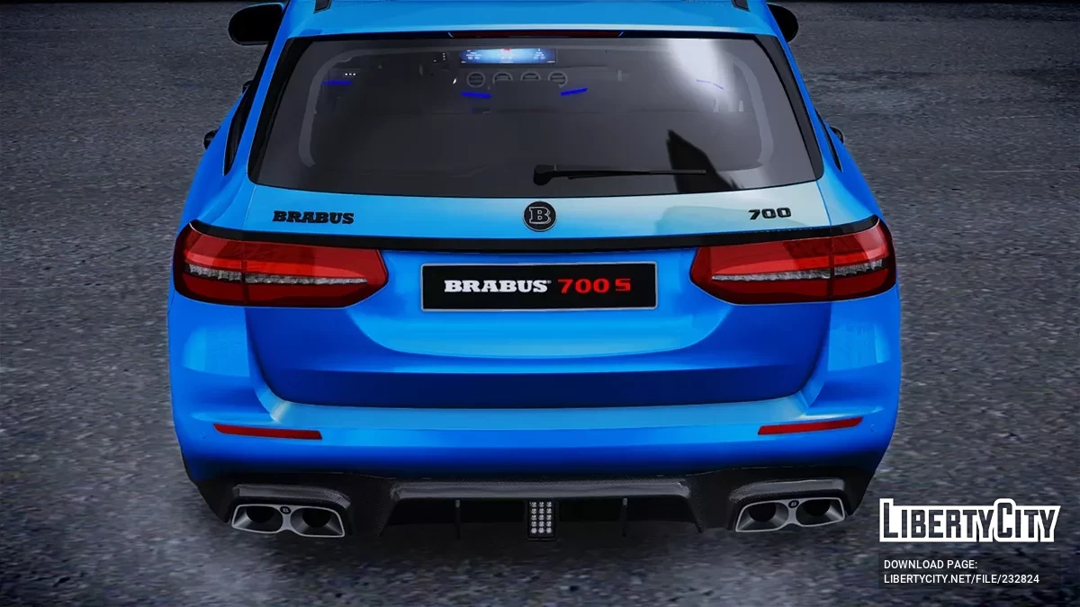 Mercedes E63s Wagon BRABUS / GTA 4